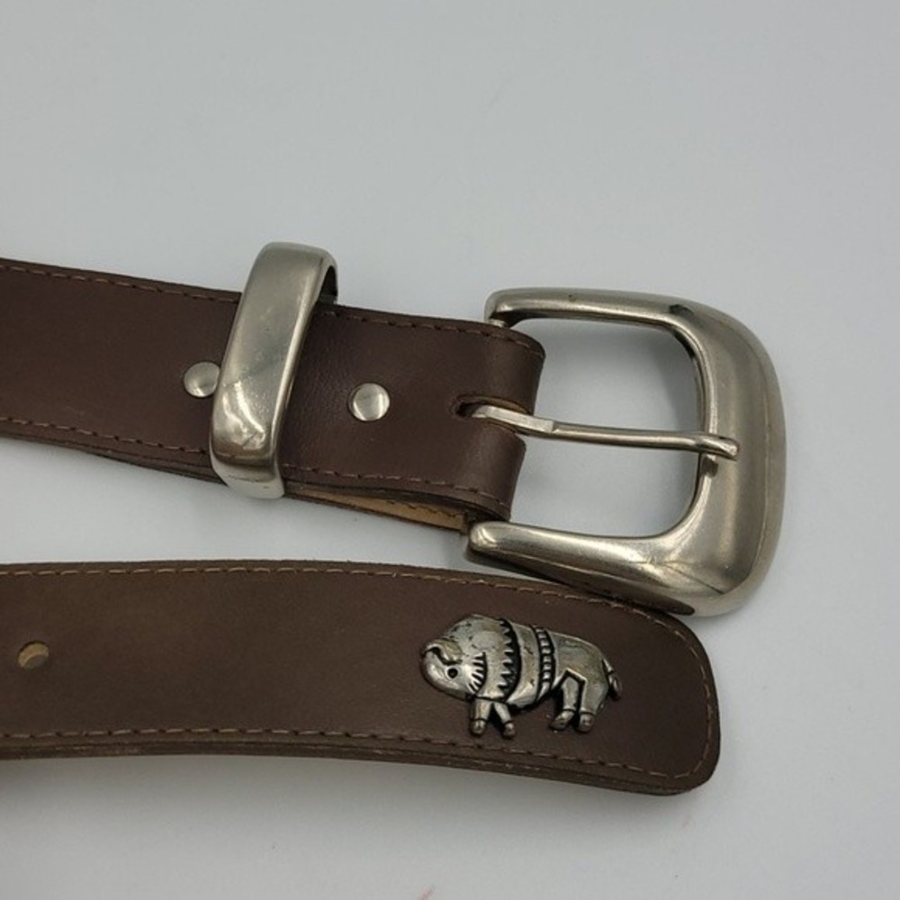 VTG Paul Harris Brown Southwestern Belt Sz S  Rodeo Western - Picture 12 of 12